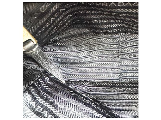 Prada Camera Vitello Phenix Small Nero - vista 5