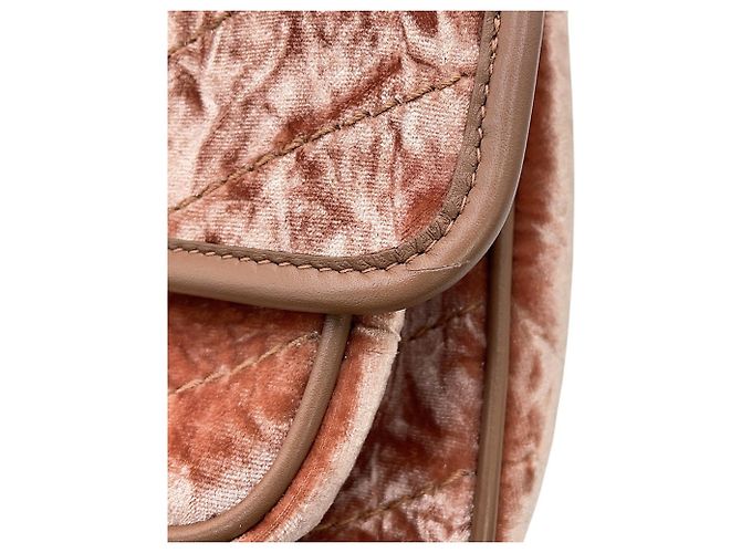 Borsa a tracolla con catena Yves Saint Laurent Saint Laurent Paris Rosa - vista 8