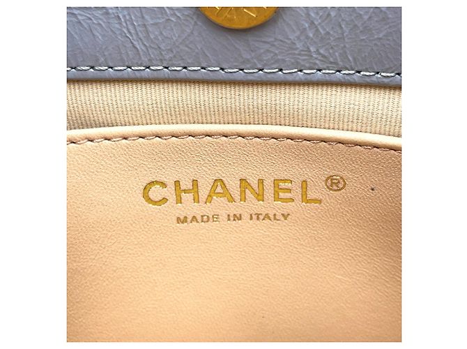 Bolsa de Ombro Chanel Matelasse com Corrente Marrom - vista 18