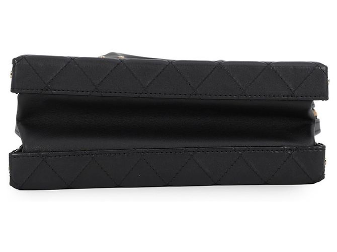 Vanity Bolsa Chanel Matelassé Black Preto - vista 3