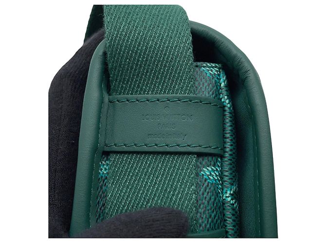Louis Vuitton Monogram Shoulder Bag Green - view 16