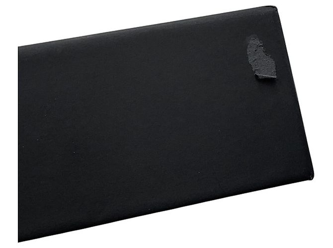 Estola Chanel em lã e cashmere Preto Azul - vista 7