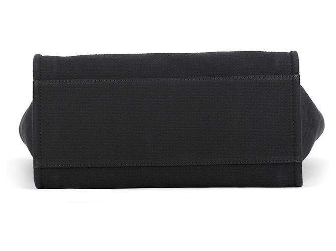 Borsa Tote Chanel Deauville Line Nero - vista 3