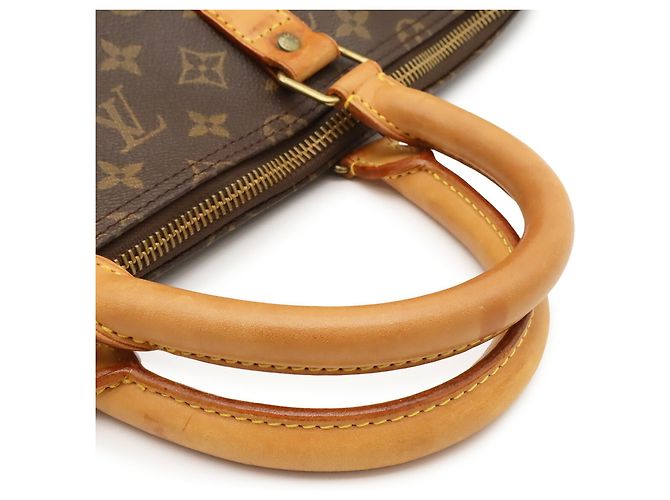 Sac Boston Louis Vuitton Monogram Keepall 55 Marron - vue 5