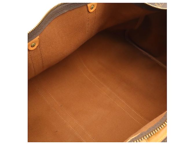 Sac Boston Louis Vuitton Monogram Keepall 55 Marron - vue 7