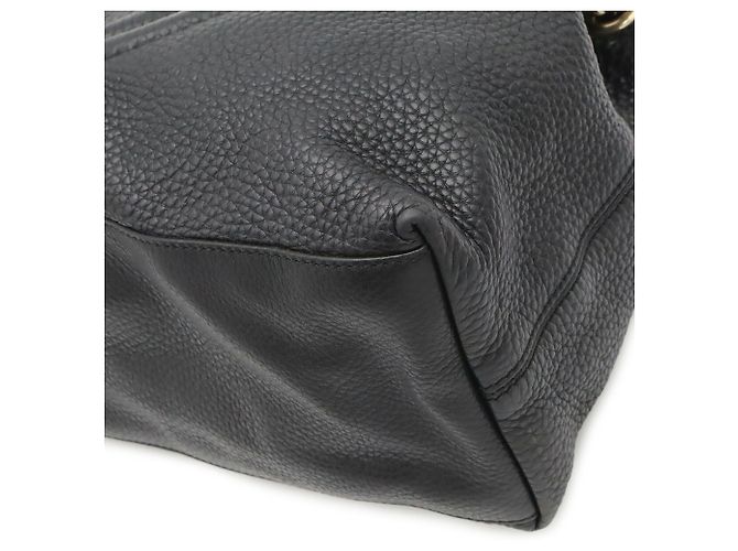 Bolso de cadena Gucci Soho Interlocking G Negro - vista 4