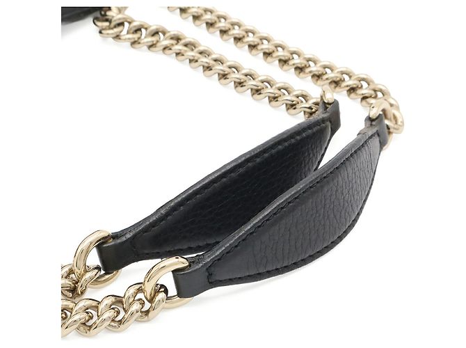 Bolso de cadena Gucci Soho Interlocking G Negro - vista 5