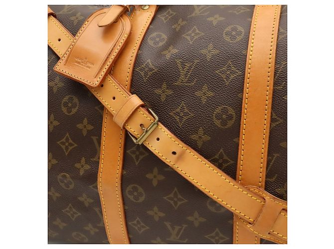 Louis Vuitton Monogram Keepall Bandoulière 55 Boston Tasche Braun - Ansicht 10