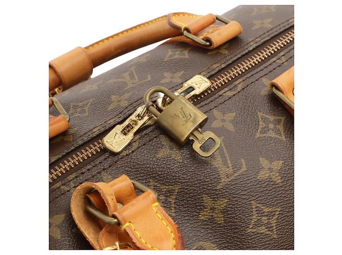Louis Vuitton Monogram Keepall Bandoulière 55 Boston Tasche Braun - Ansicht 6