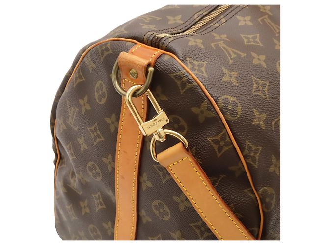 Louis Vuitton Monogram Keepall Bandoulière 55 Boston Tasche Braun - Ansicht 9