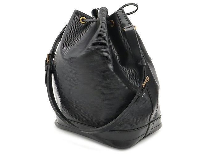 Louis Vuitton Epi Noe Schultertasche Schwarz - Ansicht 3