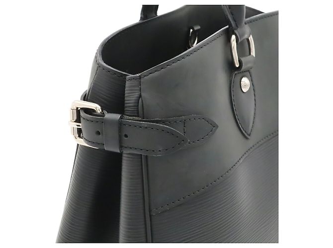 Sac Cabas Louis Vuitton Epi Passy GM Noir - vue 5
