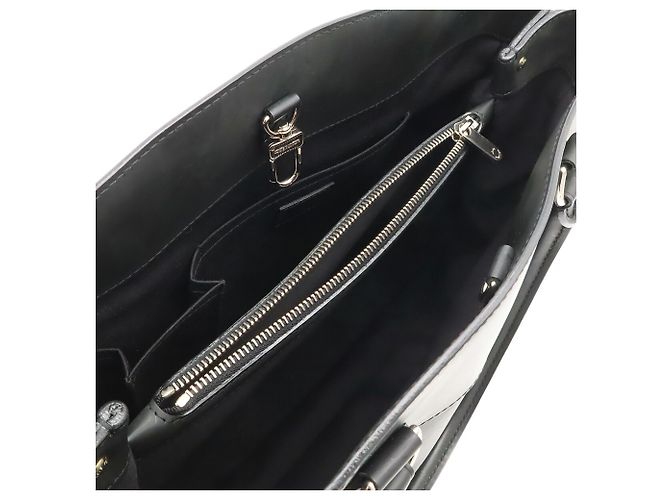 Sac Cabas Louis Vuitton Epi Passy GM Noir - vue 7