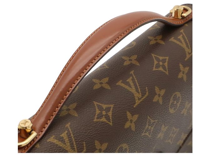 Sac à main Louis Vuitton Monogram Monceau 28 Marron - vue 7
