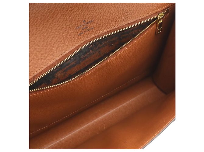 Sac à main Louis Vuitton Monogram Monceau 28 Marron - vue 9