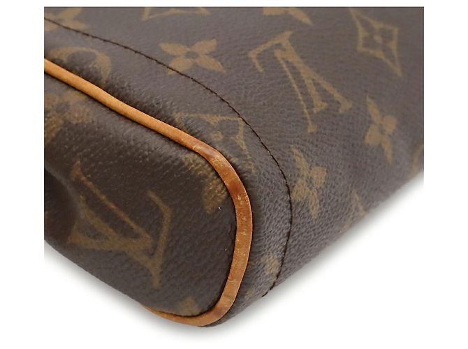 Louis Vuitton Monogram Pochette Beverly Handtasche Braun - Ansicht 4