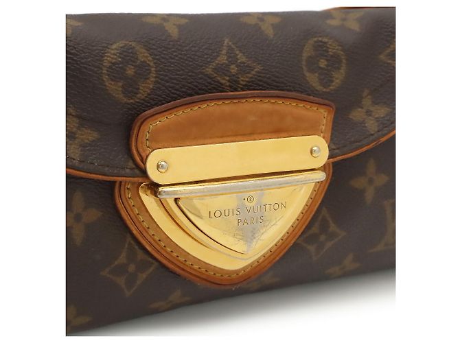 Louis Vuitton Monogram Pochette Beverly Handtasche Braun - Ansicht 9