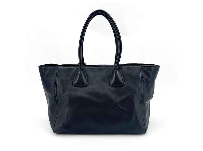 Prada Front Pocket Wing Convertible Vitello Phenix Preto - vista 2