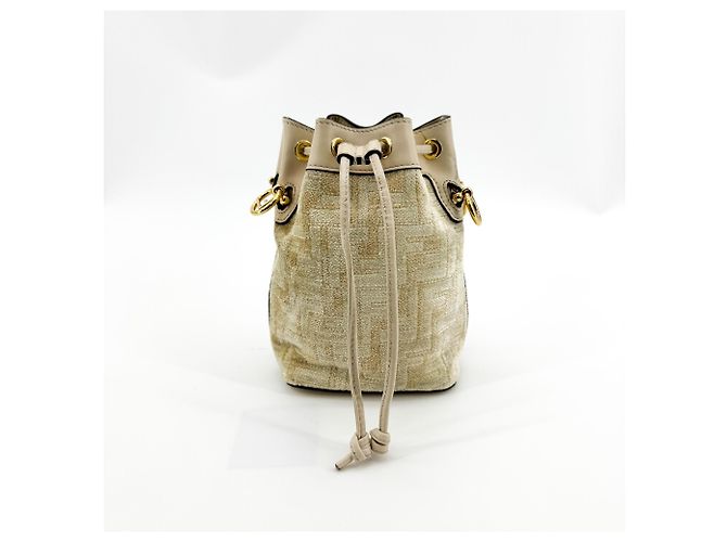 Fendi Mon Tresor Bucket Zucca Velvet Jacquard Mini - vista 2