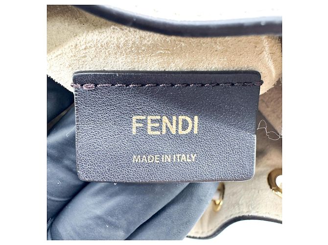 Fendi Mon Tresor Bucket Zucca Velvet Jacquard Mini - vista 6
