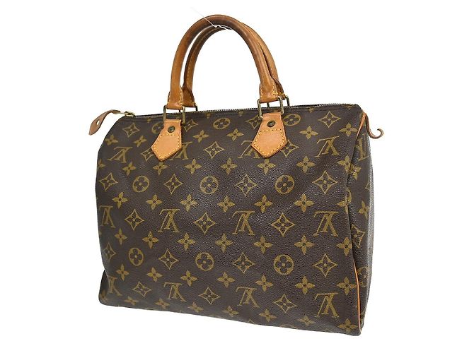Louis Vuitton Speedy Monogram Canvas 30 Marron - vue 2