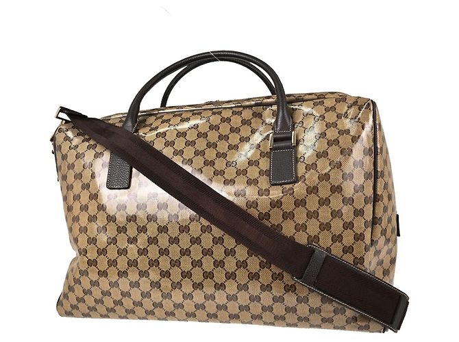 Gucci GG Top Handle GG Matelassé Leather Mini Beige - vista 2