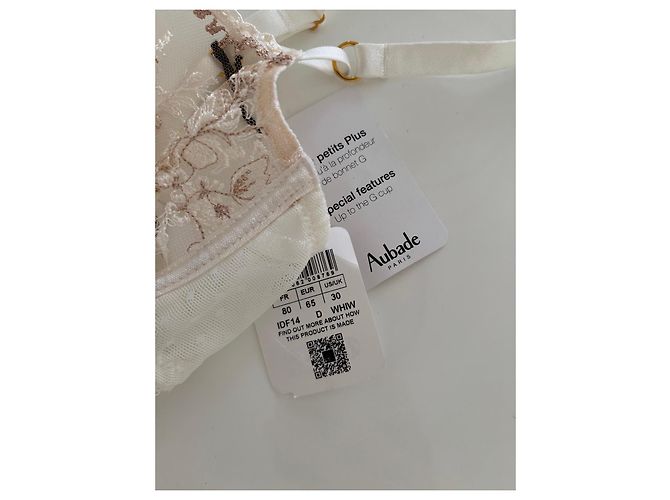 Autre Marque Aubade Spitzen-BH Weiß Beige - Ansicht 5