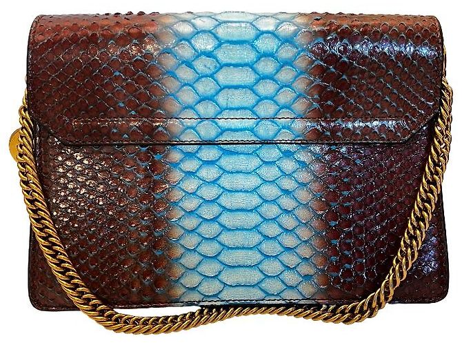 Givenchy GV3 Flap Python Small Multicolore - vue 2