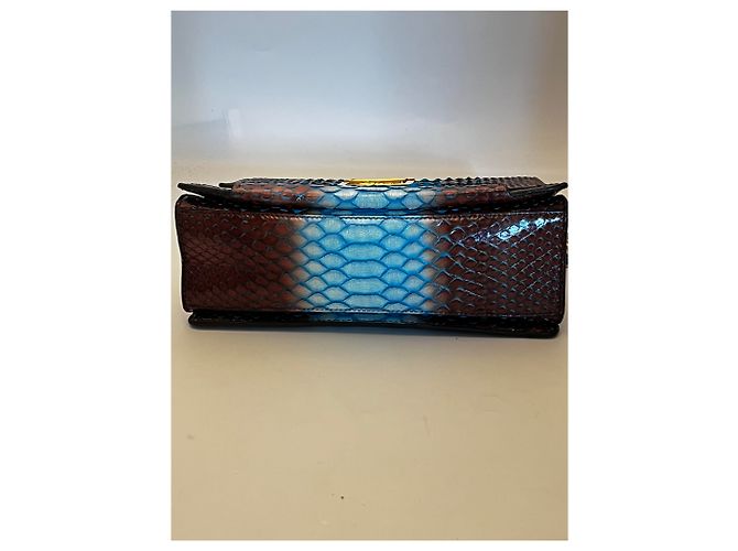 Givenchy GV3 Flap Python Small Multicolore - vue 4