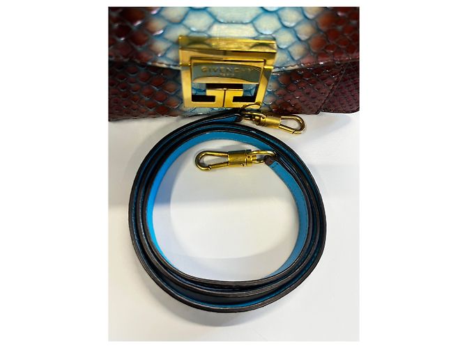 Givenchy GV3 Flap Python Small Multicolore - vue 5