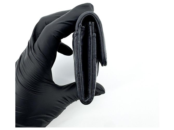 Chanel Classic Flap Kartenetui Quilted Caviar Schwarz - Ansicht 6