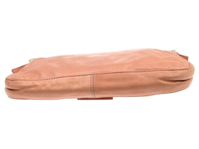 Borsa Fendi Baguette in pelle Medium Rosa - vista 3