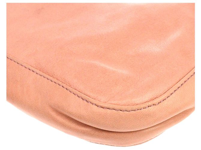 Borsa Fendi Baguette in pelle Medium Rosa - vista 4