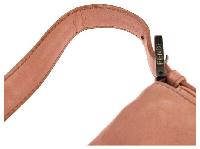 Borsa Fendi Baguette in pelle Medium Rosa - vista 7