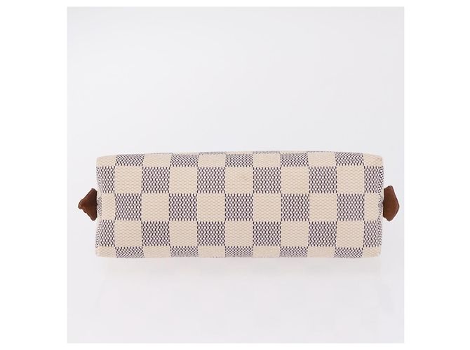 Necessaire Louis Vuitton Damier PM Bege - vista 6