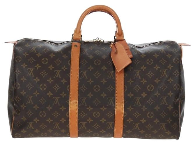 Louis Vuitton Keepall Monogram Canvas 50 Brown - view 2