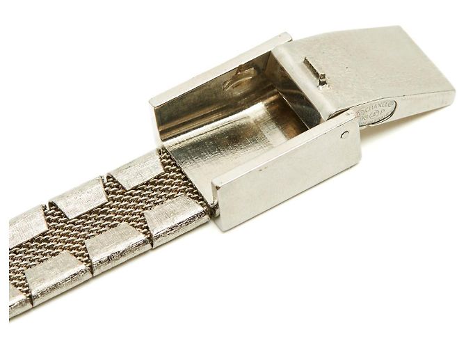 Chanel 1998 Silver-Tone Metal Mesh Belt Silvery - view 5