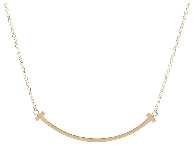Pendente Tiffany & Co. T Smile Oro Rosa 18K Small D'oro - vista 2