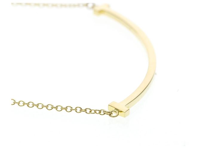 Colgante Tiffany & Co. T Smile Oro Amarillo 18K Small Dorado - vista 5