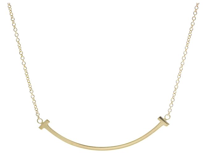 Colgante Tiffany & Co. T Smile Oro Amarillo 18K Small Dorado - vista 2