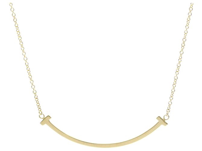 Colgante Tiffany & Co. T Smile Oro Amarillo 18K Small Dorado - vista 3