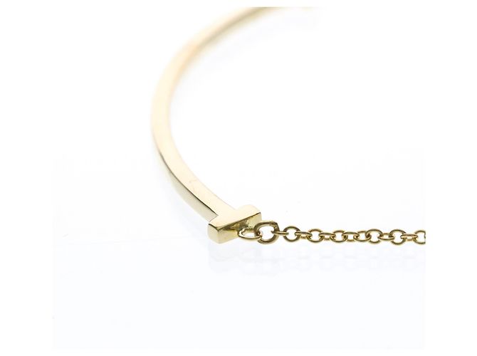Colgante Tiffany & Co. T Smile Oro Amarillo 18K Small Dorado - vista 4