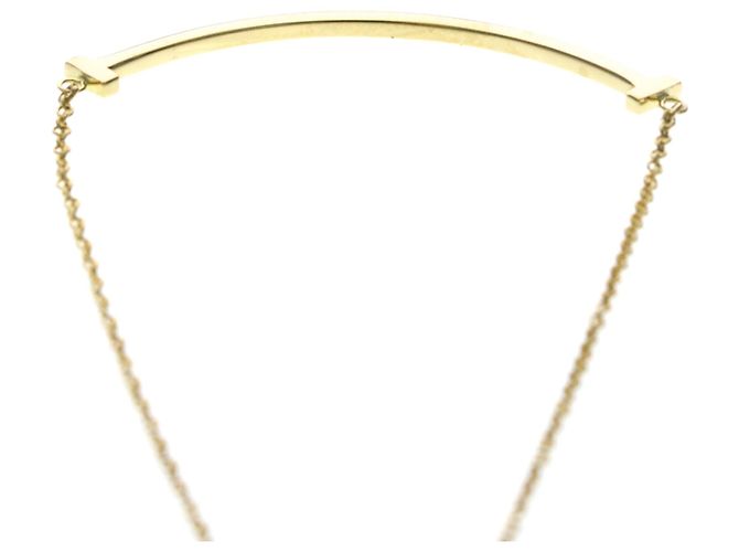Colgante Tiffany & Co. T Smile Oro Amarillo 18K Small Dorado - vista 7