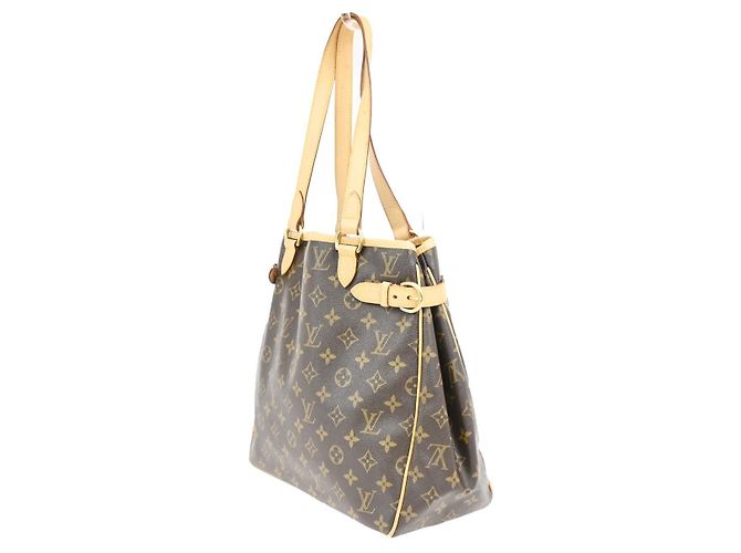 Louis Vuitton Batignolles Monogram Canvas Vertical Brown - view 2