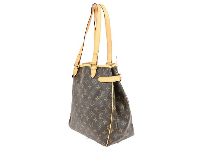 Louis Vuitton Batignolles Monogram Canvas Vertical Brown - view 4