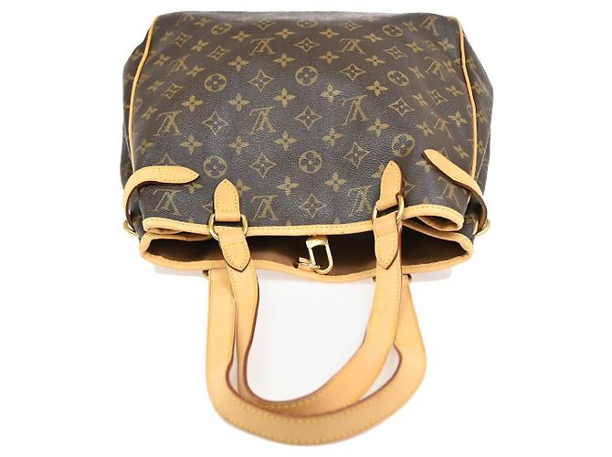 Louis Vuitton Batignolles Monogram Canvas Vertical Brown - view 5