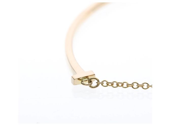 Colgante Tiffany & Co. T Smile Oro Amarillo 18K Small Dorado - vista 4