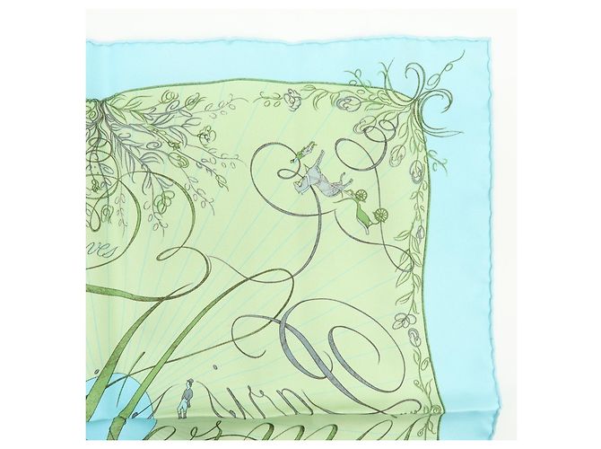 Hermès Hermes Carré 45 Les Capucines 100% Silk Multiple colors - view 5