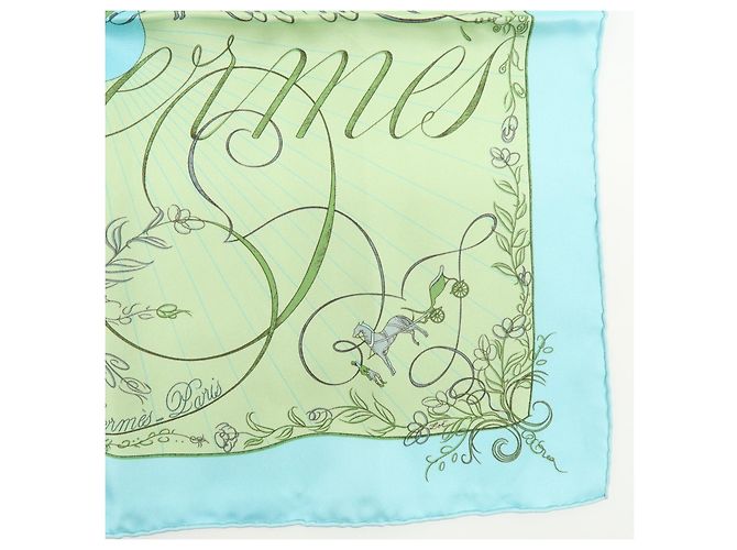 Hermès Hermes Carré 45 Les Capucines 100% Silk Multiple colors - view 7