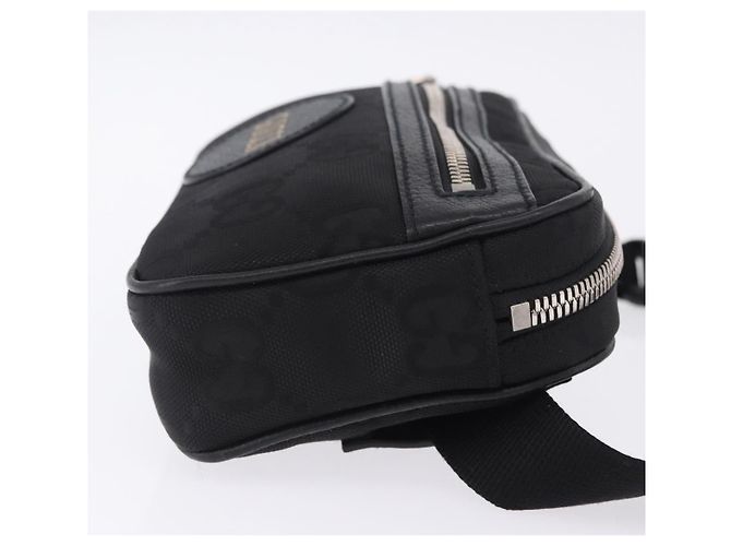 Cinto Gucci Off The Grid GG Econyl Preto - vista 3